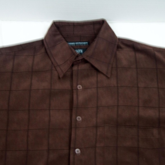 Bruno Shirts Bruno Sueded Microfiber Long Sleeve Shirt Poshmark
